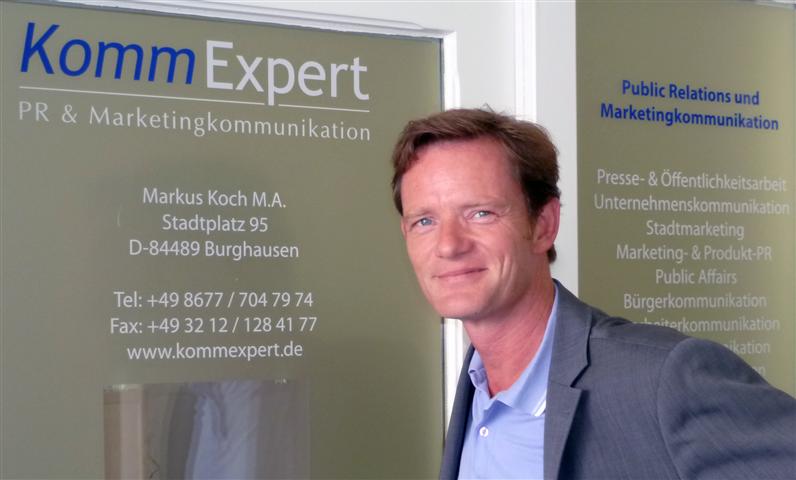 PR und Marketingkommunikation von KommExpert Markus Koch Burghausen.