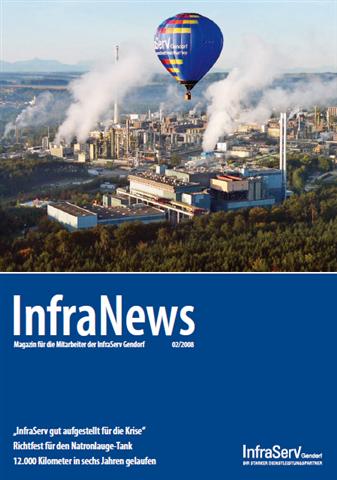 InfraServ Gendorf InfraNews Mitarbeitermagazin Markus Koch KommExpert Burghausen Interne Kommunikation